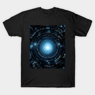 Streatwear cyber techno stargate T-Shirt